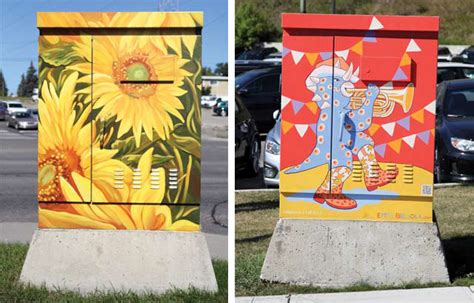 electrical boxes in cities|not painting electrical boxes.